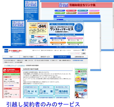 引越し手続き代行など 楽で便利で費用のかからないサービスをお探しの方へ